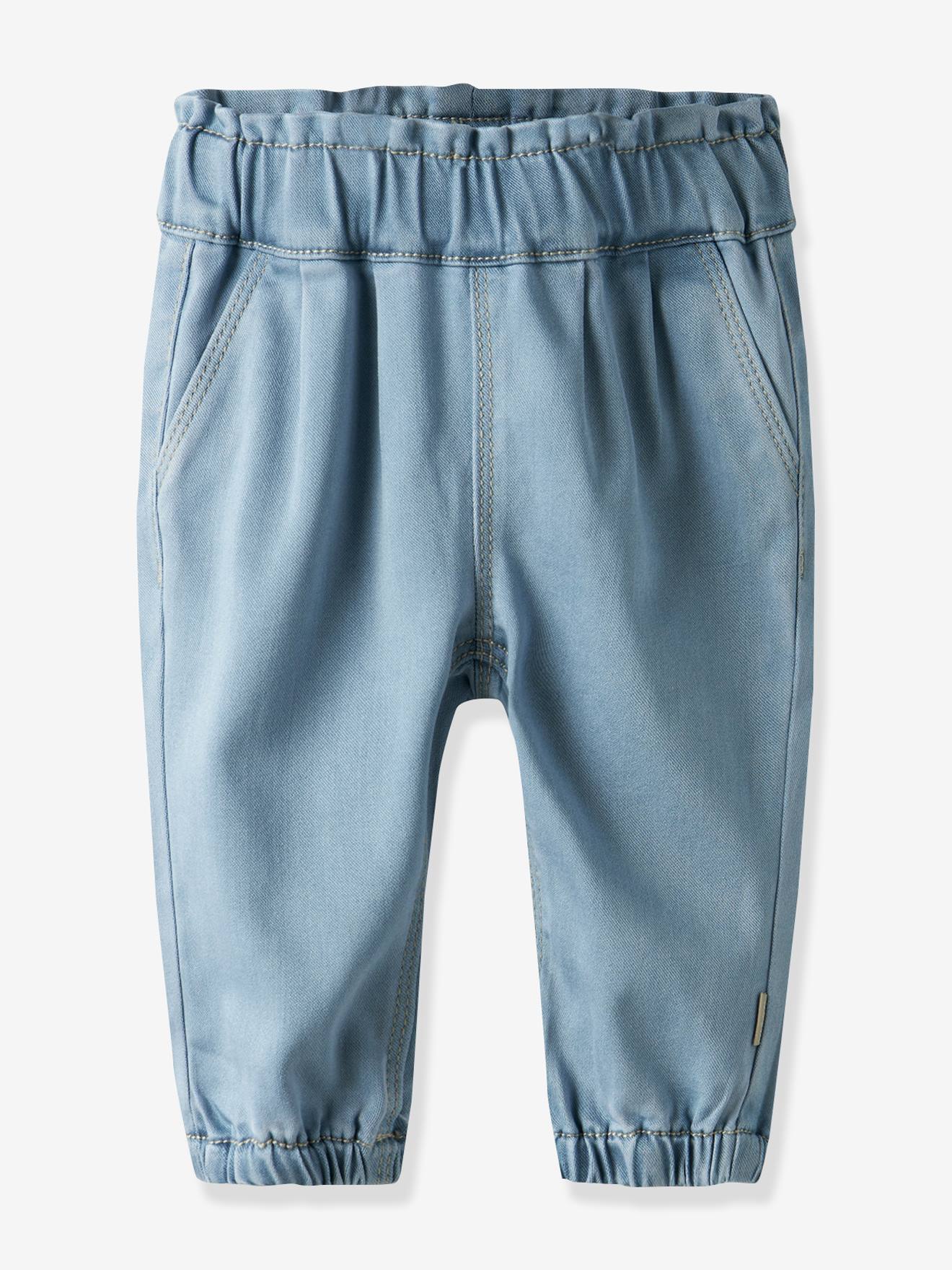 NAME IT baby jeans voor meisjes met Lyocell gebleekt denim