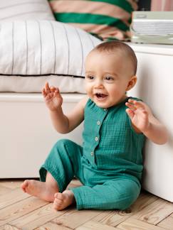 Baby-Lang babypakje van katoenen hydrofiel