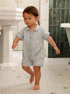 -Denim combishort babymeisjes