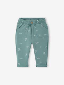 Baby-Broek met print van molton baby
