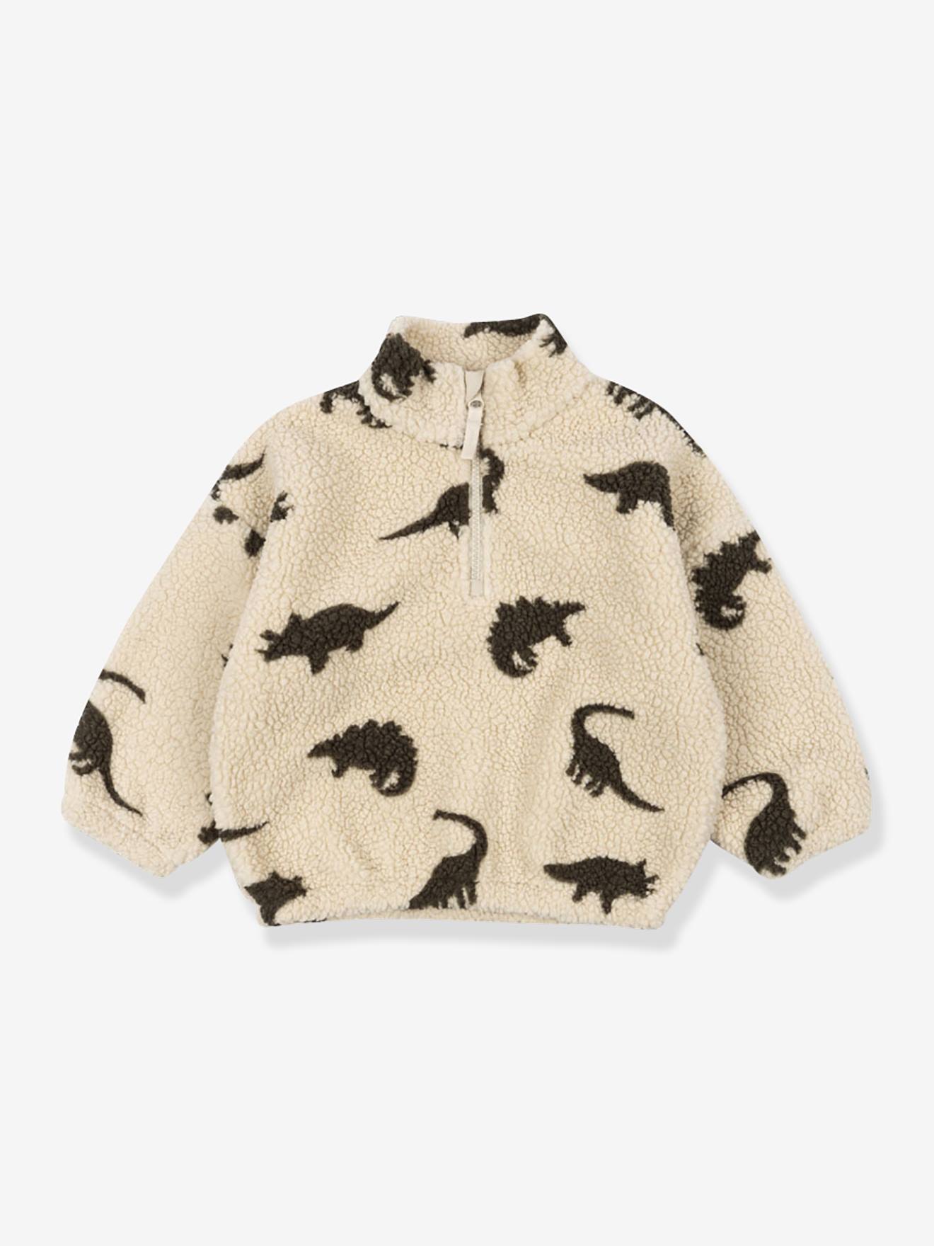 Jody KONGES SLOJD fleece jas voor kinderen kaki