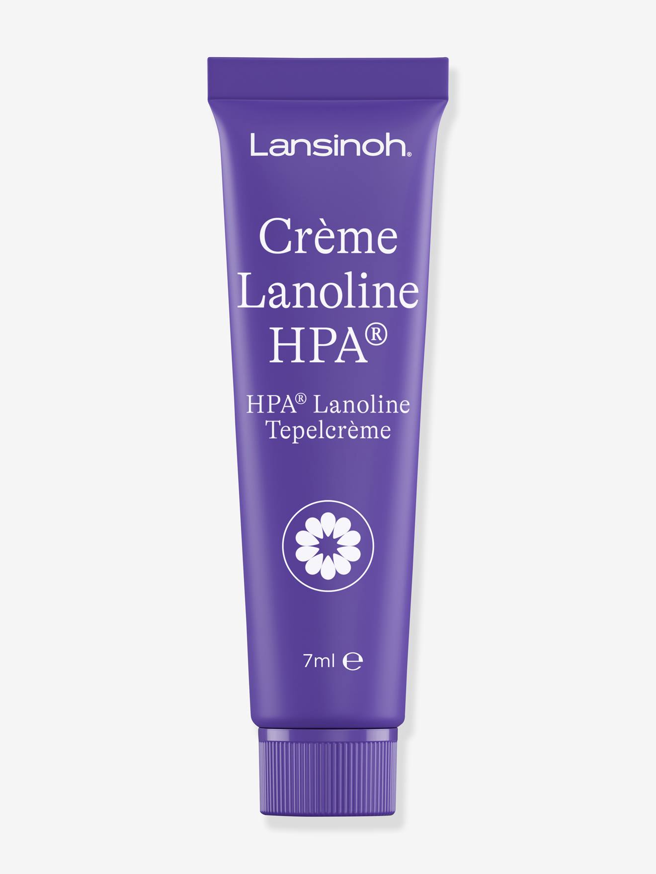 Borstvoedingscrème HPA LANSINOH Lanoline, 3 x 7 ml tubes wit afbeelding