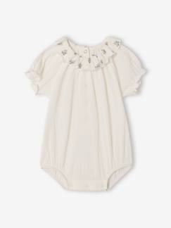 Baby-Body baby met korte pofmouwen
