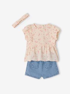 Baby-Set short blouse babymeisje