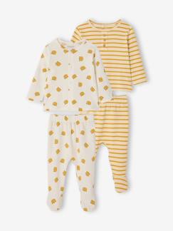 Baby-Set van 2 pyjama's voor jongens van biologisch katoen