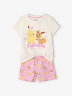 Pyjamashort meisje POKEMON  - vertbaudet enfant