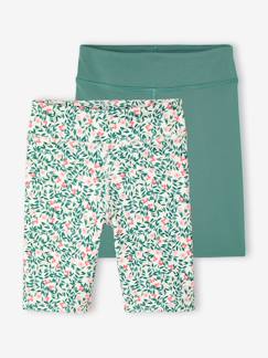 Meisje-Legging-Set van 2 sportieve fietsshorts voor meisjes