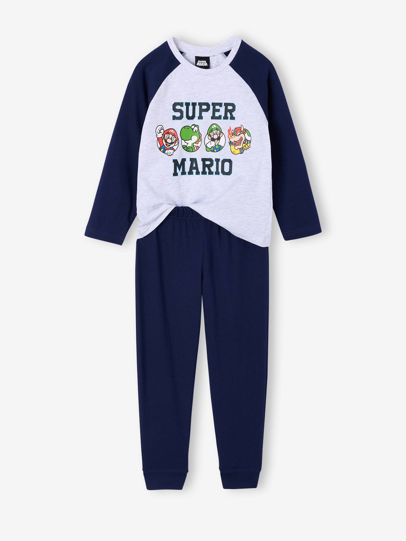 Pyjama kind SUPER MARIO marineblauw afbeelding