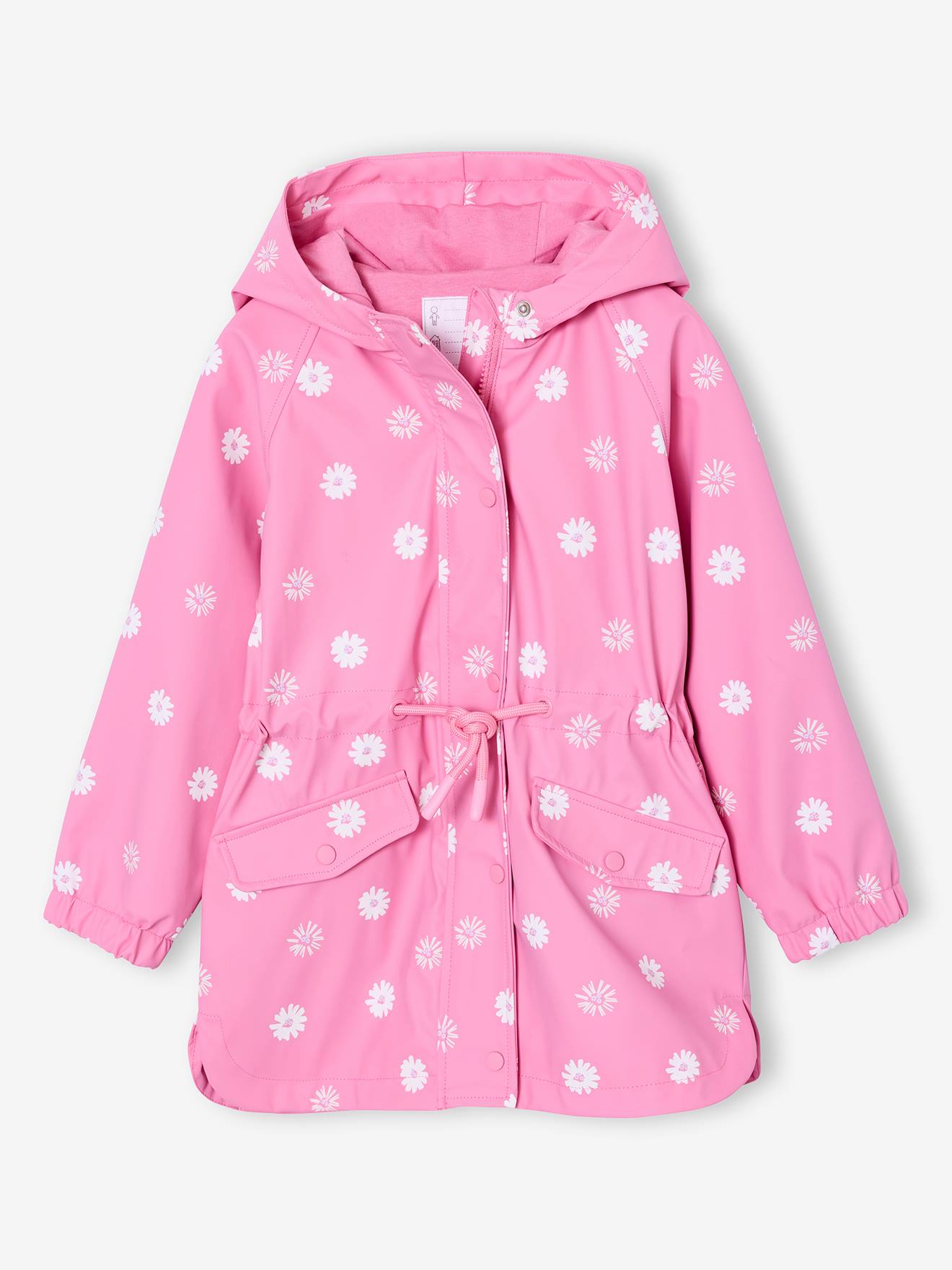 Regenjas met magische stippen voor meisjes rozen