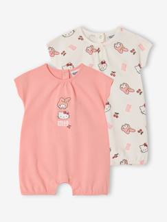 Baby-Body-Set van 2 body's babypakje HELLO KITTY kersen