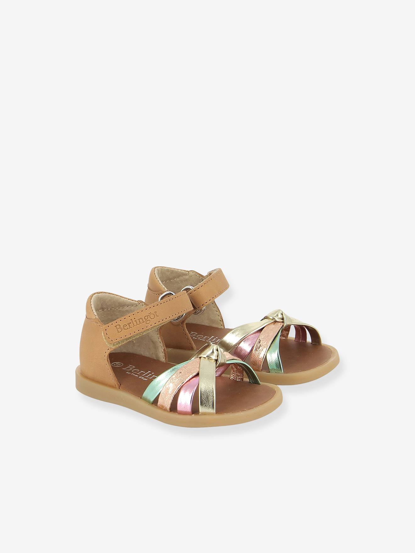 Sandalen meisjes wandelaar RO-MINET BERLINGOT kameel