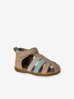 Schoenen-Baby schoenen 17-26-Lederen jongenssandalen voor de eerste stapjes