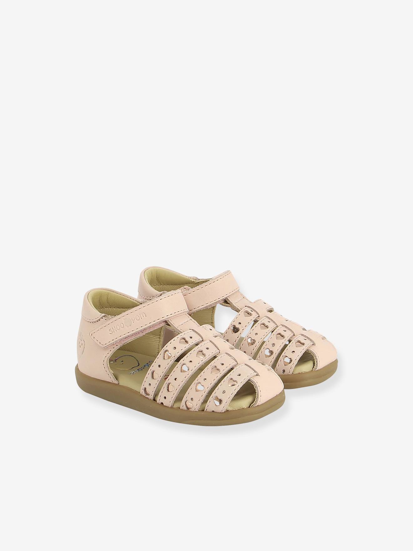 Pika Love SHOO POM sandalen voor meisjes lichtroze