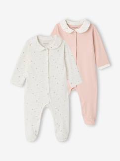Baby-Set van 2 pyjama's baby biologisch katoen