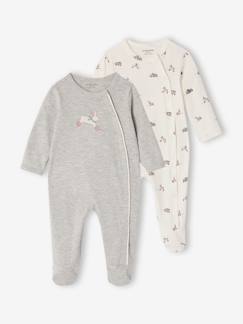 Baby-Pyjama, surpyjama-Set van 2 babyslaappakjes voor pasgeborenen