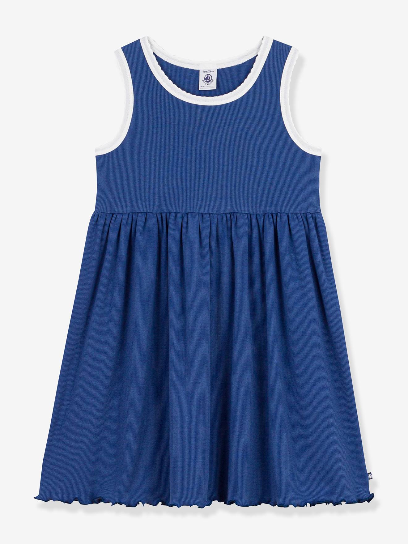 Jurk zonder mouwen marineblauw