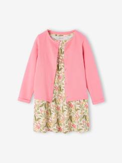 Meisje-Set jurk + cardigan voor meisje