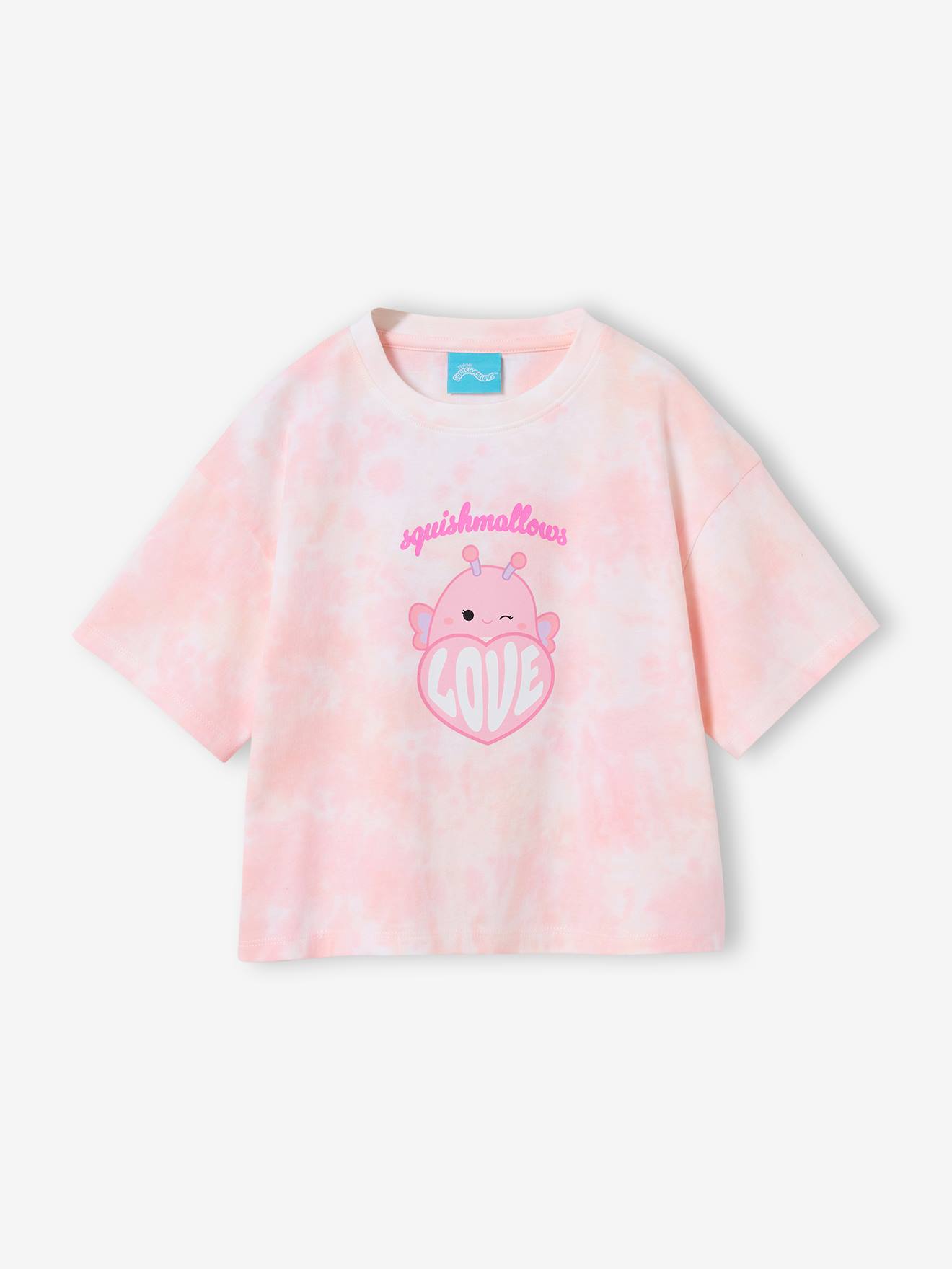 T-shirt met korte mouwen SQUISHMALLOWS rozen