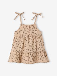 -Jurk baby meisjes bretels biologisch katoen