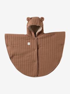 Baby-Zachte babycape met oren