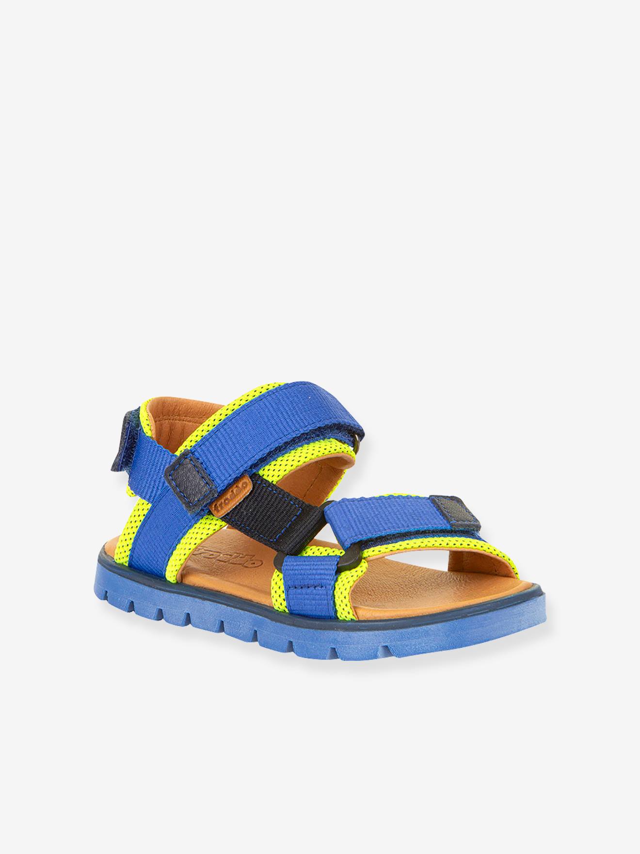 Sandalen met klittenband voor jongens KE FLASH FRODDO felblauw