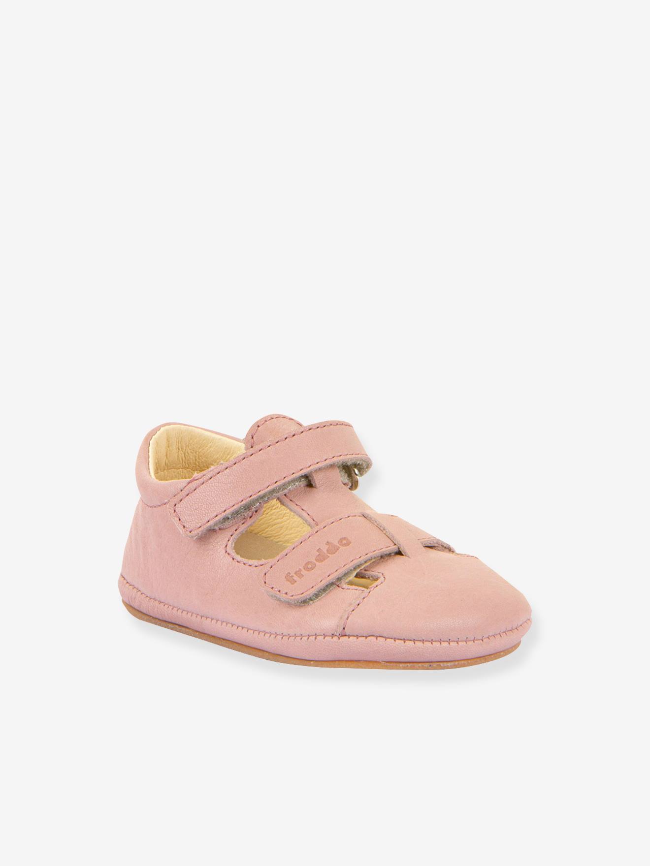 FRODDO sandalen barefoot voor babymeisjes lichtroze.