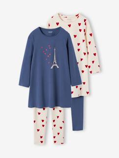 Set van 2 nachtjurk legging  - vertbaudet enfant