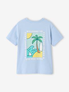 Jongens-Jongensshirt met motief op de voor- en achterkant
