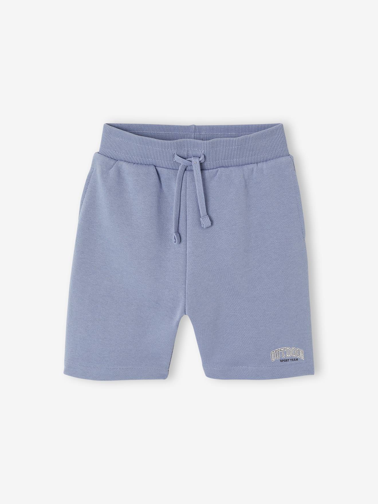 Bermuda sport jongen middenblauw