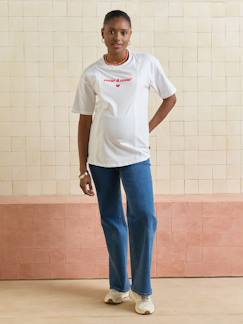 -T-shirt met korte mouwen voor borstvoeding