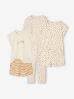 Set van 3 luipaardpyjama's  - vertbaudet enfant