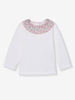 Baby-T-shirt, souspull-T-shirt-T-shirt met lange mouwen met bloemenprint