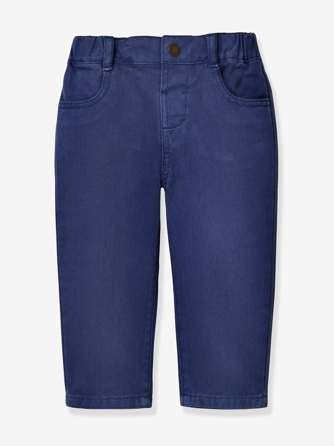 Broek baby jeansblauw