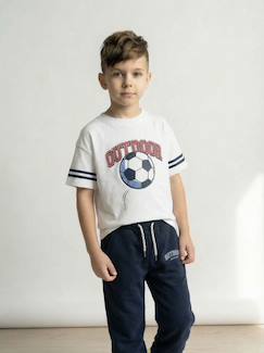 Jongens-Sport collectie-T-shirt met korte mouwen sportkleding