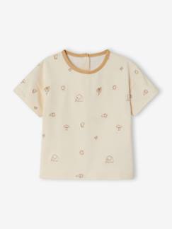 Baby-T-shirt, souspull-T-shirt-Geborduurd T-shirt babyjongen van biologisch katoen