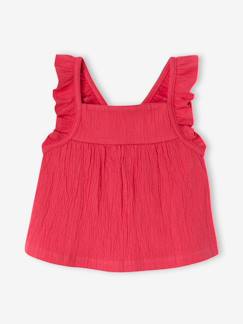 Baby-T-shirt, souspull-T-shirt-Mouwloos T-shirt babymeisjes