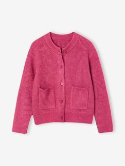 Vestje voor meisjes van fijn, schuimig breisel  - vertbaudet enfant