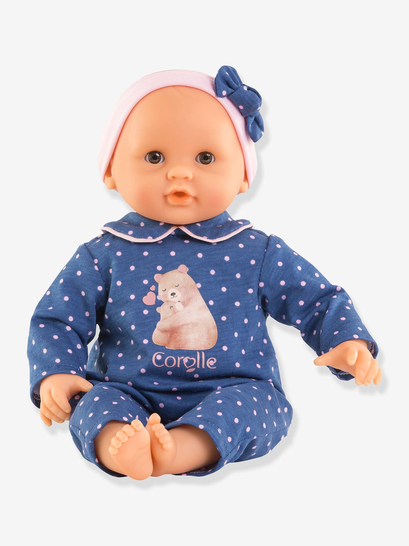 Baby Calin Capucine teddybeer blauw afbeelding