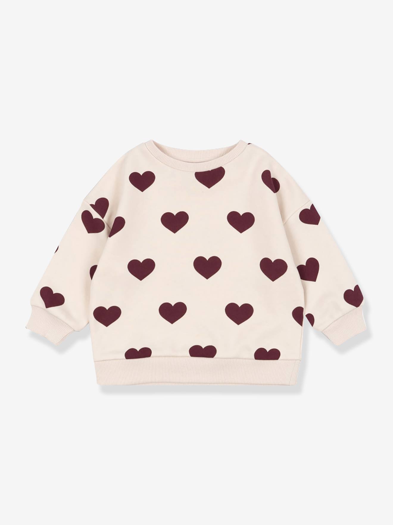 Sweater met ronde hals wit
