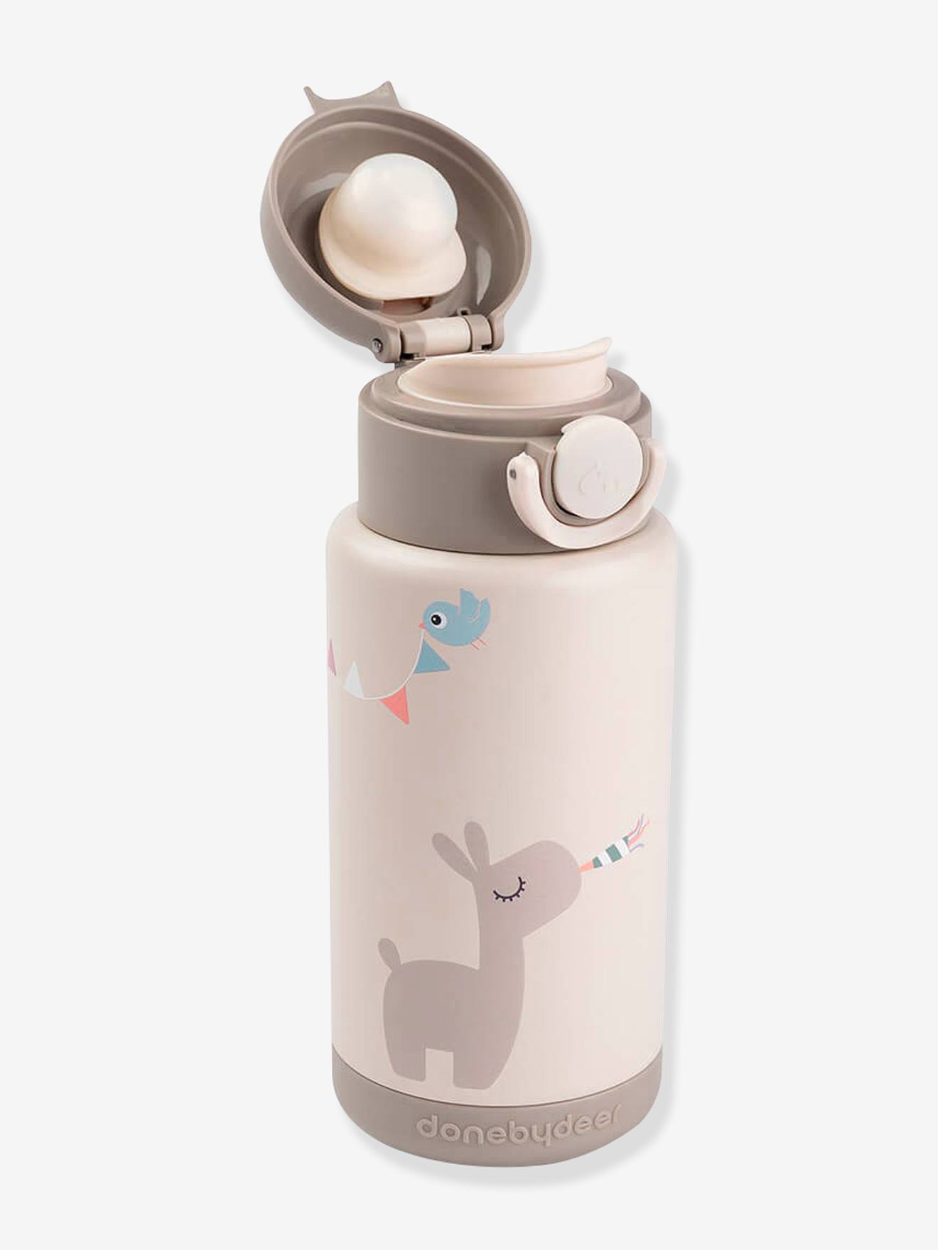 Isothermische fles 340ml DONE BY DEER zandbeige