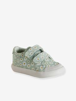 Schoenen-Baby schoenen 17-26-Loopt meisje 19-26-Sneakers-Stoffen tennisschoenen met klittenband voor babymeisjes