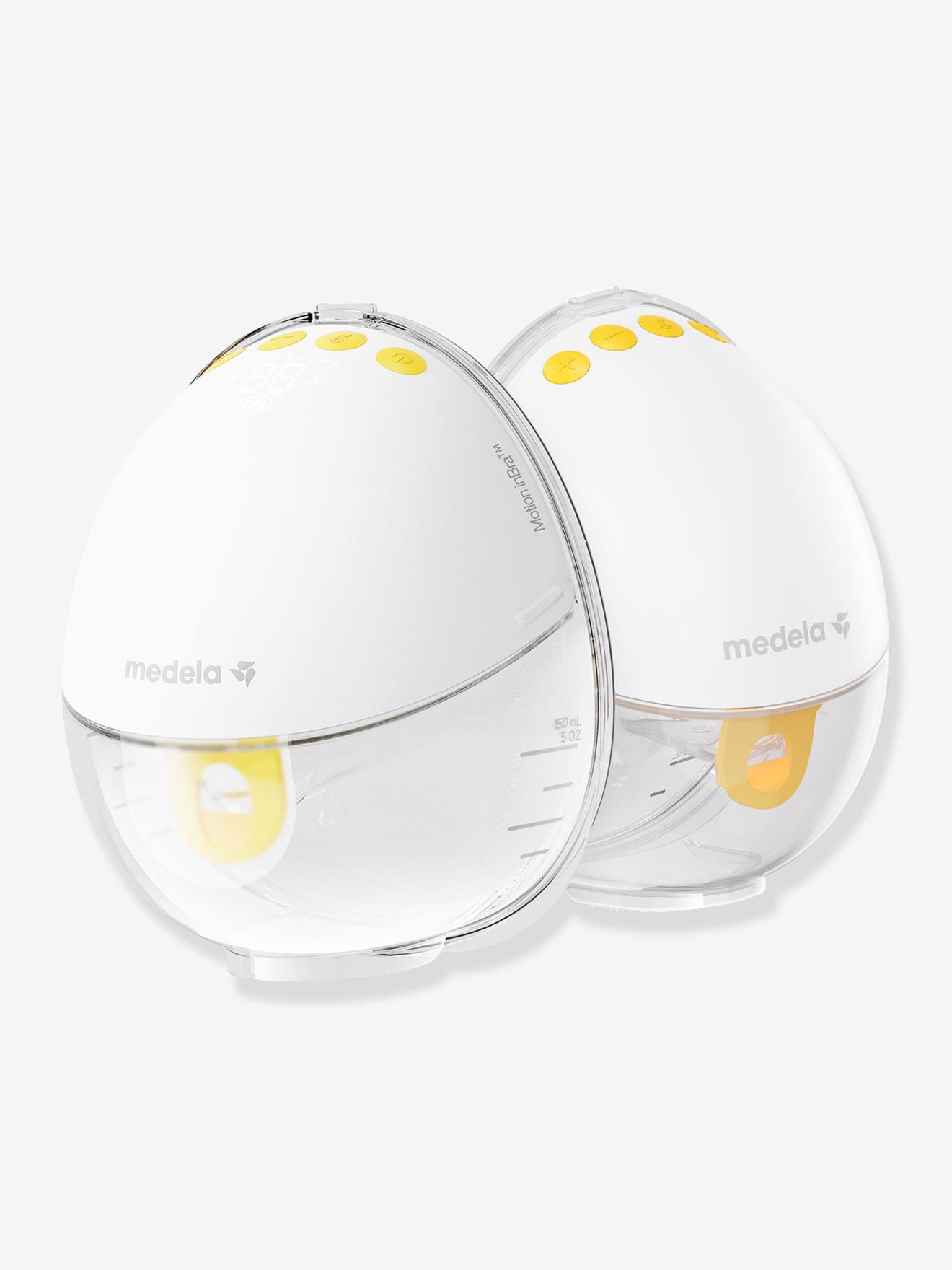 MEDELA Motion InBra elektrische dubbele borstkolf doorzichtig