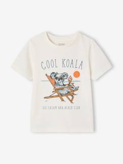 Jongens-T-shirt, poloshirt, souspull-T-shirt-Jongensshirt met leuk dierenmotief
