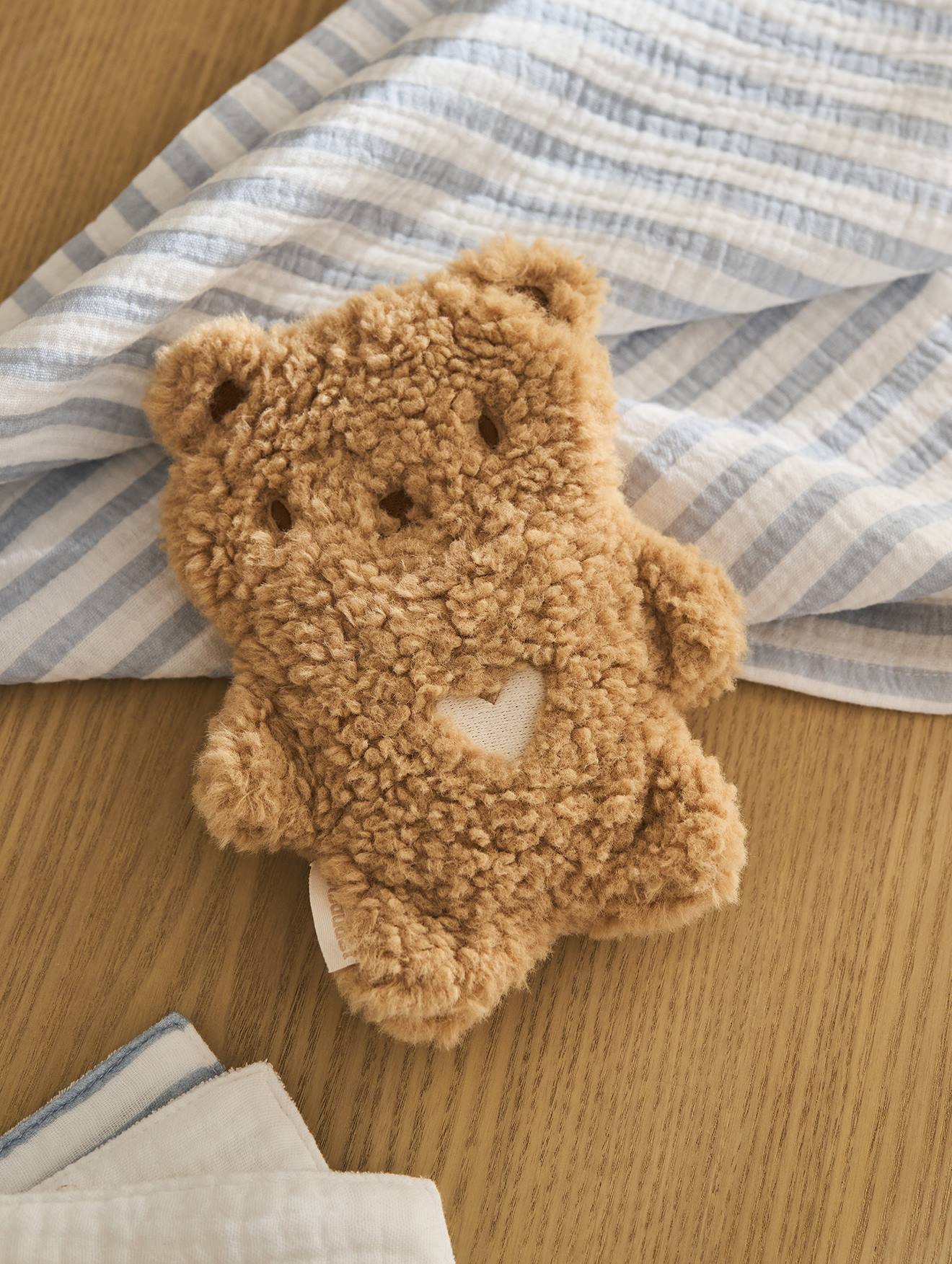 Knuffel warmwaterkruik pecannoot