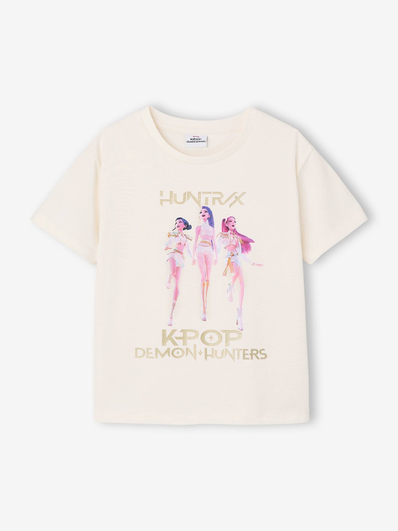 T-shirt KPOP DEMON HUNTERS ecru