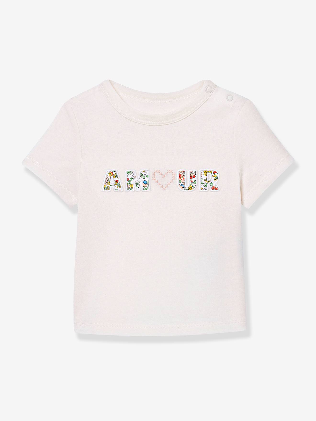 T-shirt baby korte mouwen lichtgroen