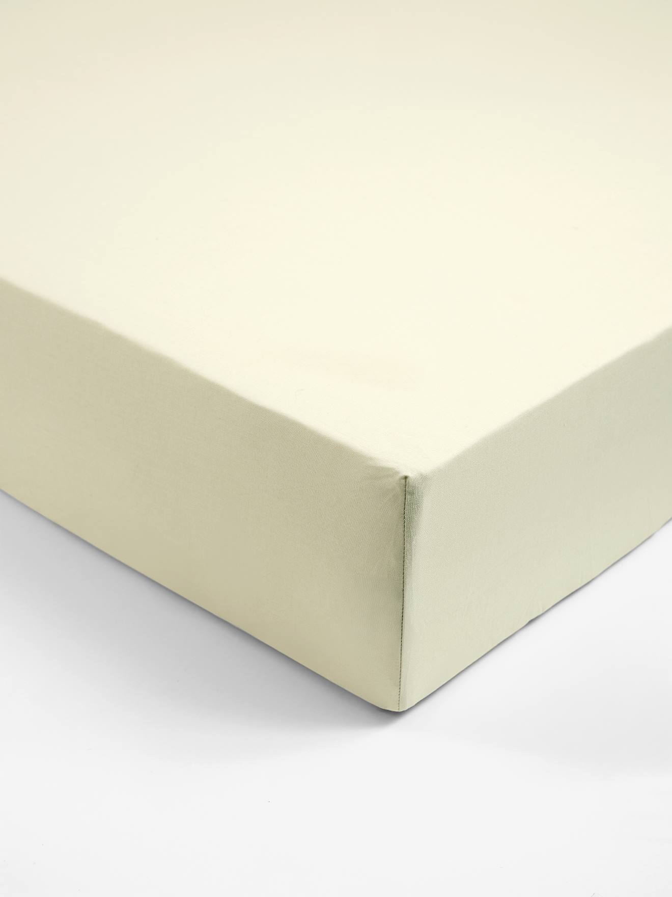 Effen hoeslaken kind Oeko-Tex® saliegroen