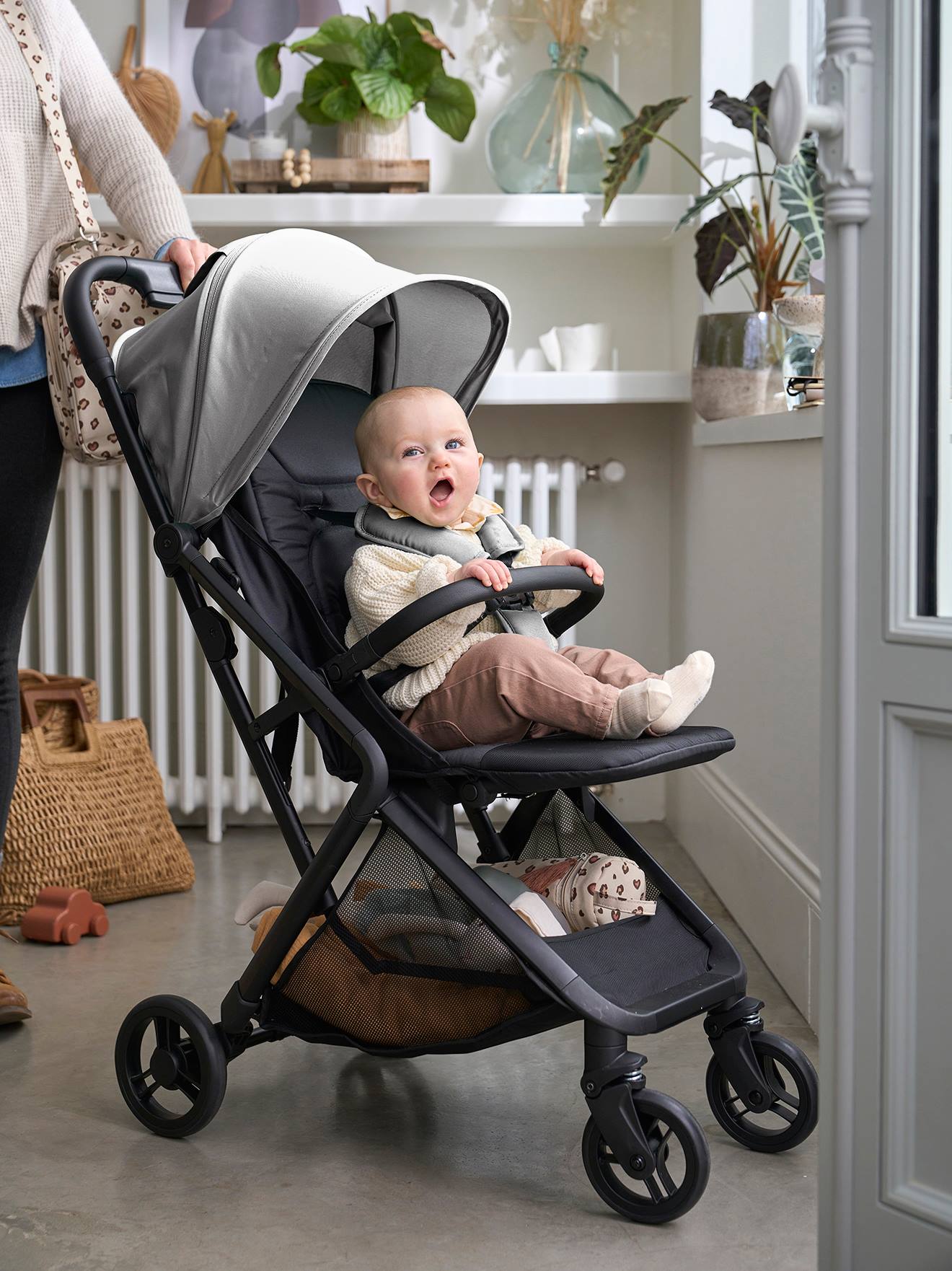 Compacte buggy Ikaria VERTBAUDET gemêleerd grijs