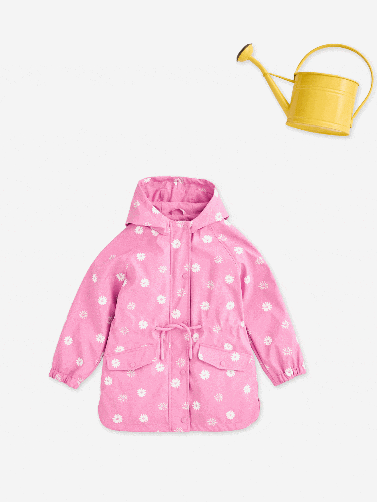 Regenjas met magische stippen voor meisjes rozen