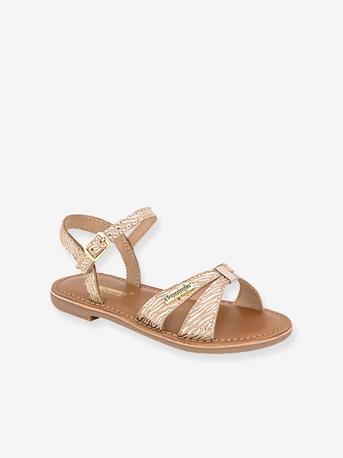 Sandalen Belle ZÃ¨bre beige